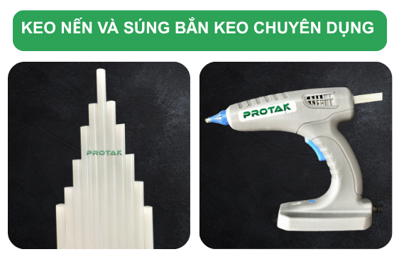 Cách Sử Dụng Keo Nến Dán Thùng Carton